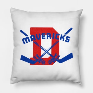 Defunct Denver Mavericks Hockey 1959 Pillow