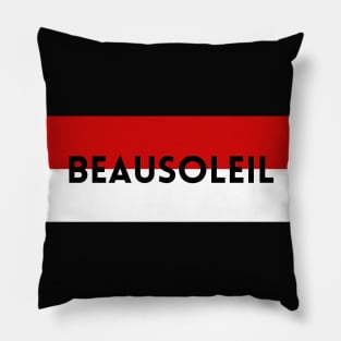 Beausoleil City - Flag of Monaco Pillow