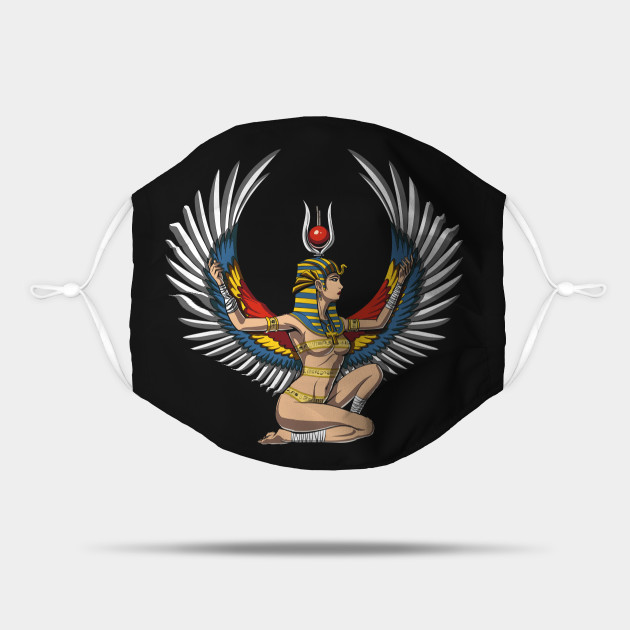Egyptian Goddess Isis - Goddess Isis - Masque  TeePublic FR