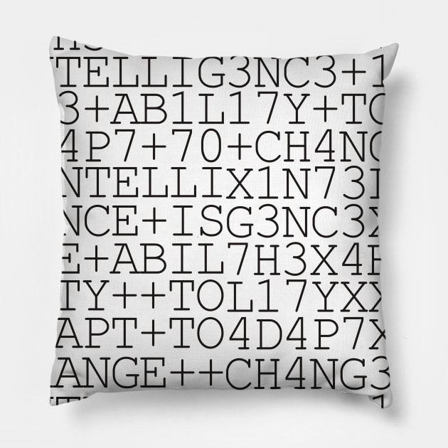 Adaptation Pillow by bulografik