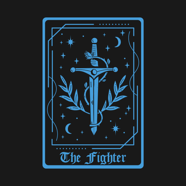 D&D Fighter Class Tarot Cards by Sunburst