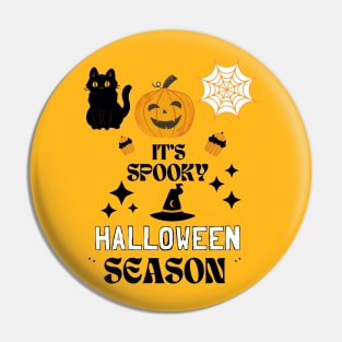 ITS SPOOKY HALLOWEEN SEASON Pin