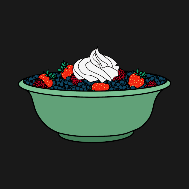 Berries and cream by mollykay26