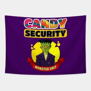 Candy Security - Halloween Security Tapestry