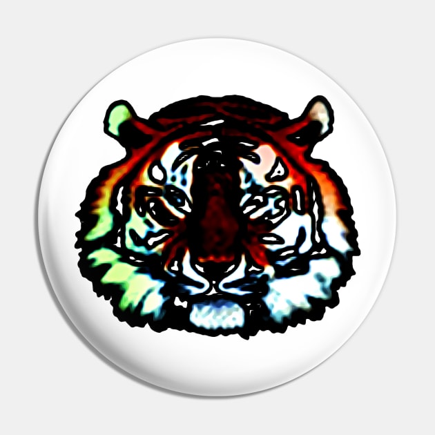 tiger head clip art Pin by TriForceDesign