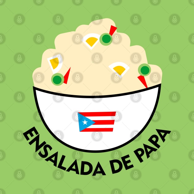 Ensalada de Papa Puerto Rico Food Potato Salad Boricua by bydarling