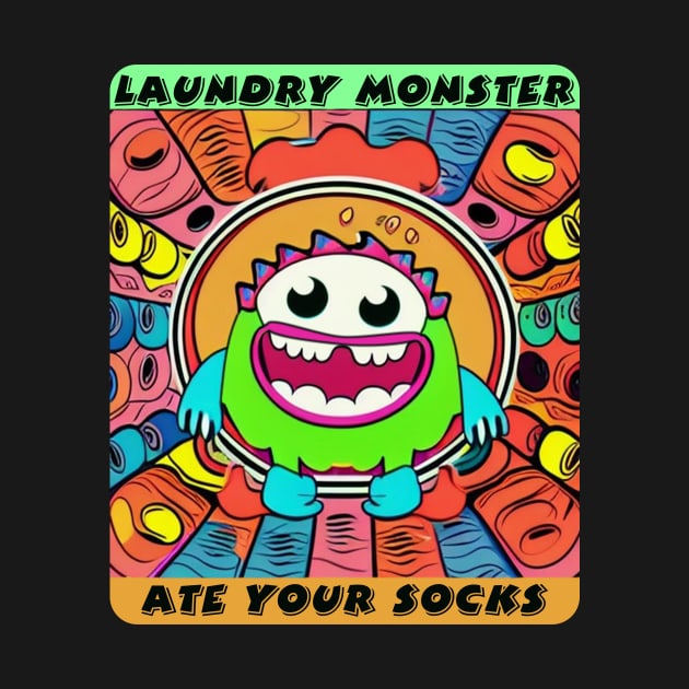 Laundry Monster by DreamsofDubai