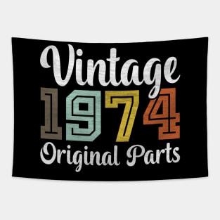 Vintage 1974 Original Parts Tapestry