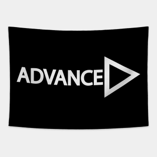 Advanced being Advanced typography design Tapestry