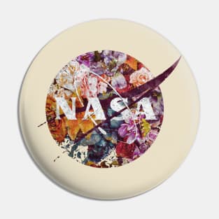 nasa flower logo Pin