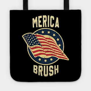 American Brush Vintage Retro 4th July Tote