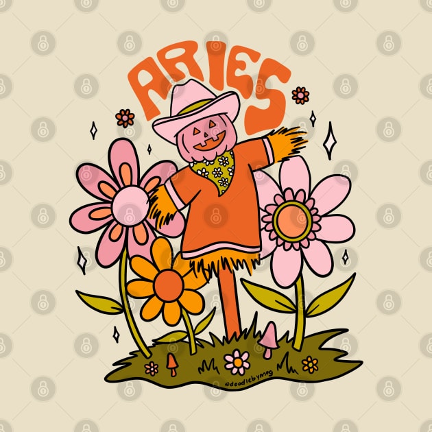 Aries Scarecrow by Doodle by Meg