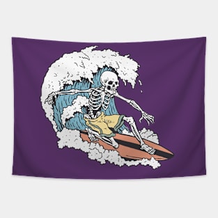 SURF SKELETON Tapestry