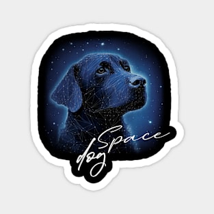 Space Dog Magnet