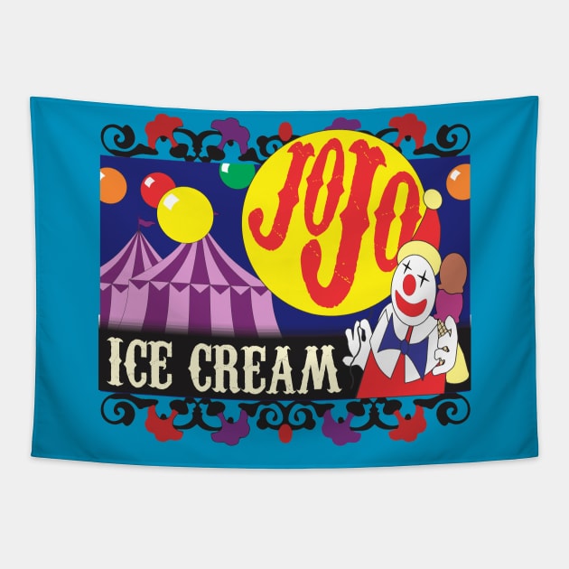 Jojo's Ice Cream Tapestry by ZombieNinjas