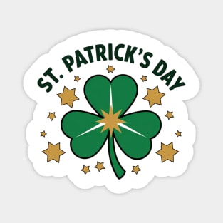 St Patricks Day Shamrock Magnet