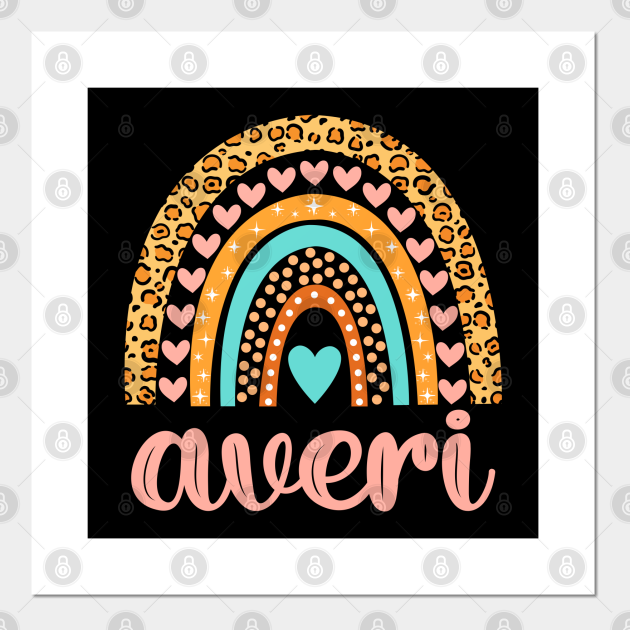 Averi Name Averi Birthday Averi Posters and Art Prints TeePublic