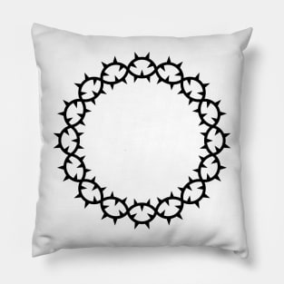 Crown of thorns of the Lord and Savior Jesus Christ. Pillow