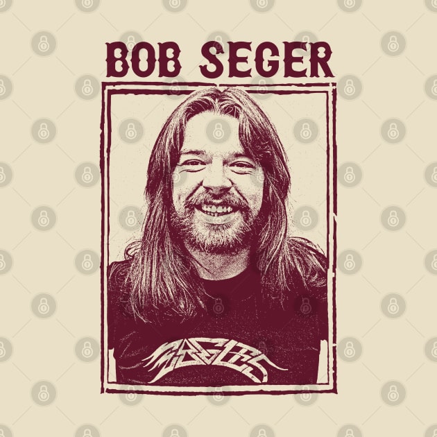 Bob Seger /// Vintage Style Fan Art Design by DankFutura