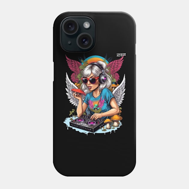 Techno Psy Shirt - Psychedelic Organism - Catsondrugs.com - #psychedelic #psychedelicart #trippy #psytrance #art #psy #trippyart #music #trance #rave #love #psychedelictrance #psyart #digitalart #psytranceworld #trancefamily Phone Case by catsondrugs.com