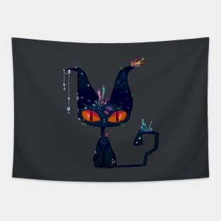 Gem Cat Tapestry