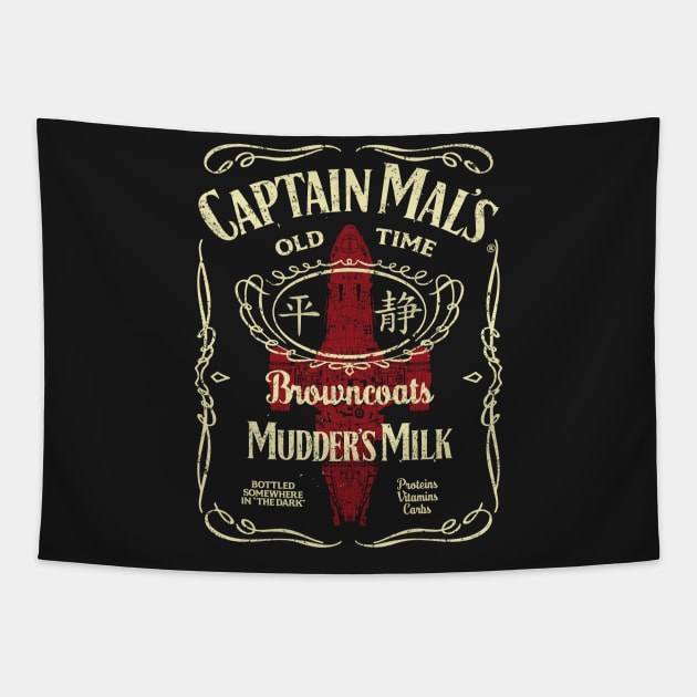 CAPTAIN MAL'S MUDDER MILK Tapestry by KARMADESIGNER T-SHIRT SHOP