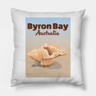 Byron Bay Australia Travel poster Pillow