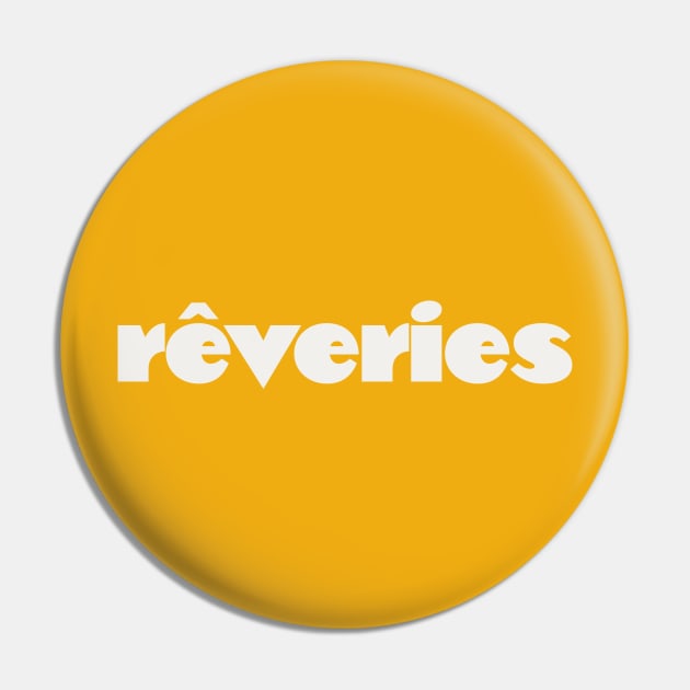 Reveries (white) Pin by Belcordi