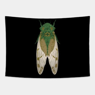 Cicada Insect Great Eastern Brood X USA 2024 Magicicada Tapestry