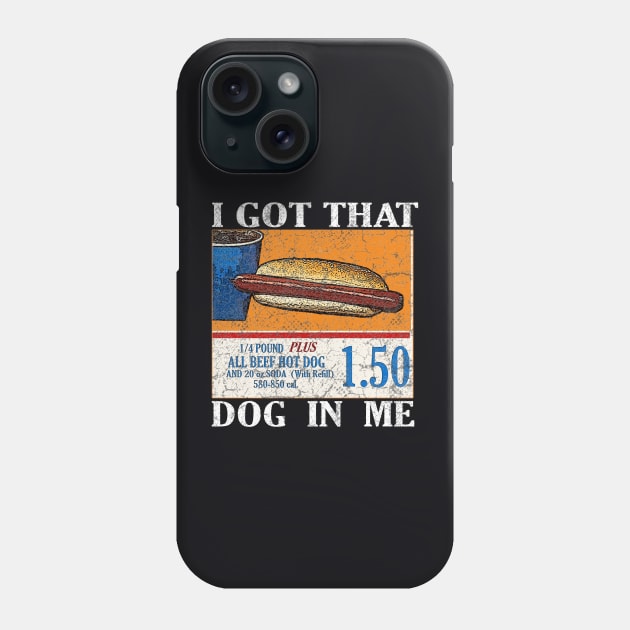 Vintage I Got That Dog In Me Xmas Phone Case by thexsurgent