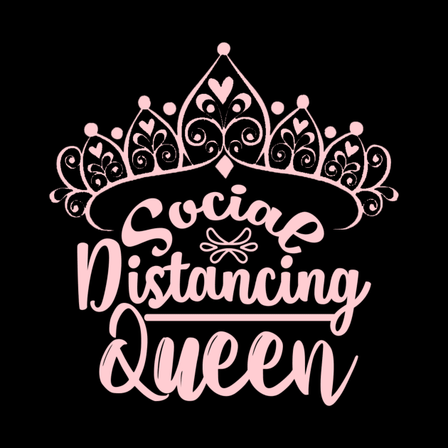 Social Distancing Queen by aybstore
