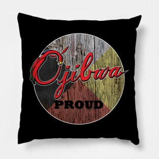 Ojibwa Proud Medicine Wheel Pillow