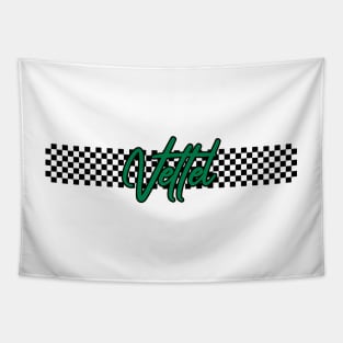 Race Flag Design - Sebastian Vettel 2021 Tapestry