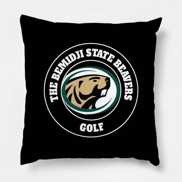 THE CLASSIC GOLF TEAM BEMIDJI Pillow by MALURUH