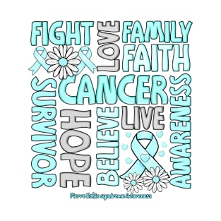 Pierre Robin syndrome Awareness - Fight love survivor ribbon T-Shirt