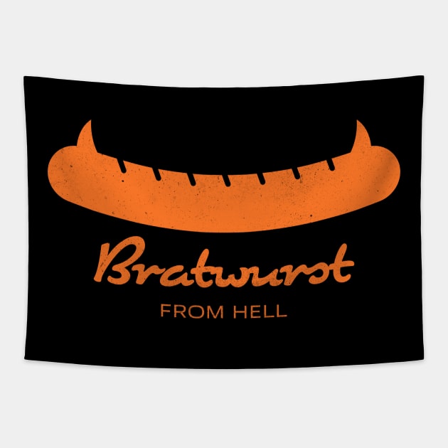 Bratwurst from hell Tapestry by Drop23