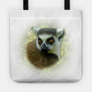 Lemur portrait Tote