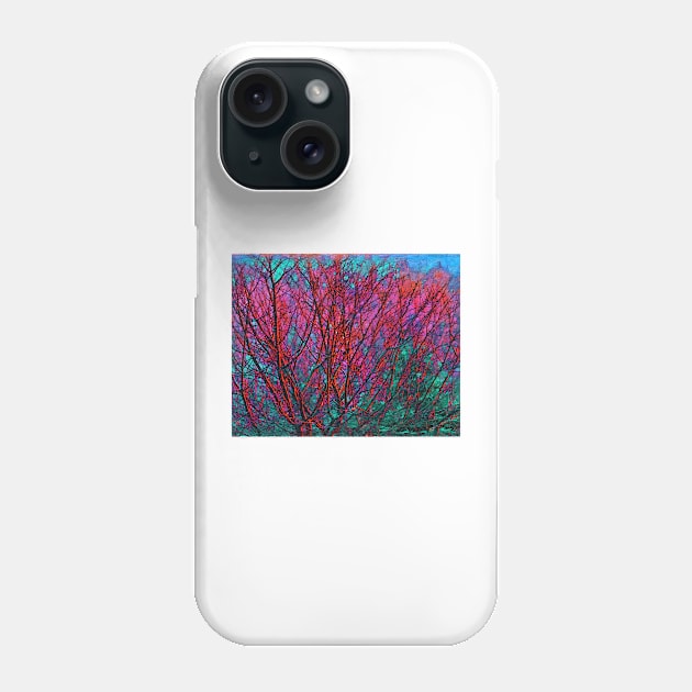 Barren Trees Phone Case by KirtTisdale