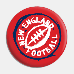 New England Football 02 Pin