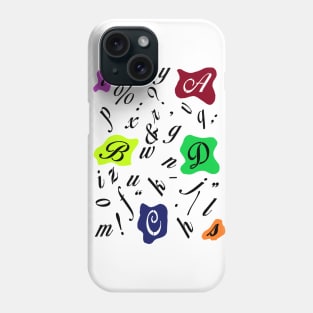 Letters - Cool and fun Phone Case