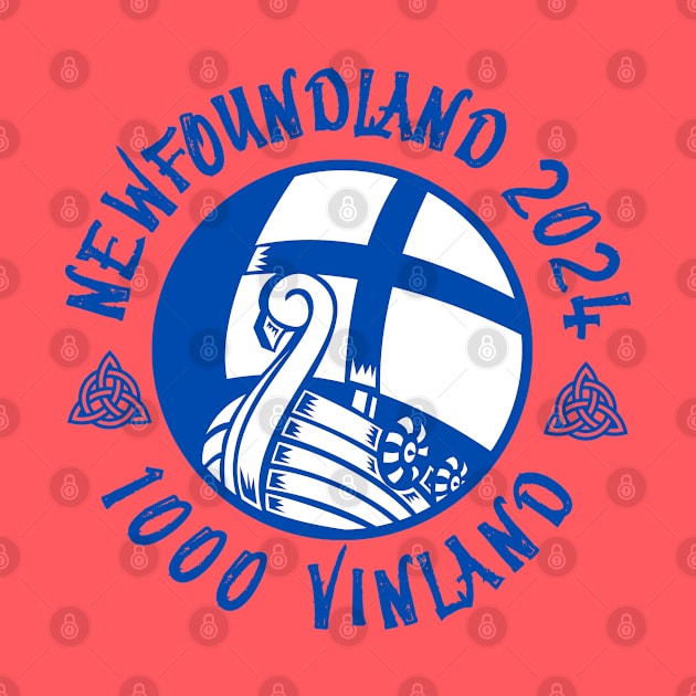 Vinland Markland Greenland Iceland Nordic Newfoundland T-Shirt by SailorsDelight