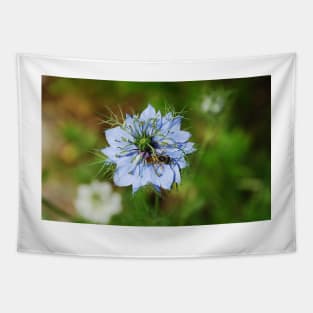 Blue Cornflower Tapestry