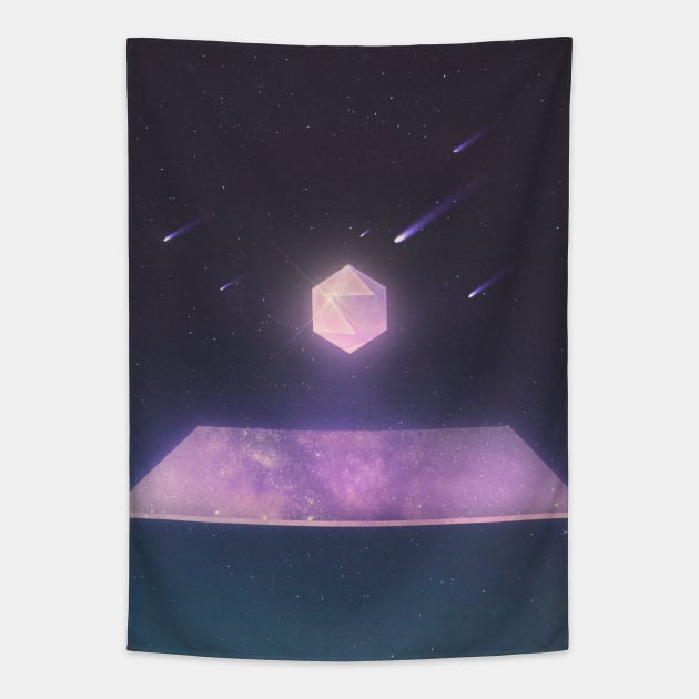 The Center of The Universe Tapestry by linearcollages