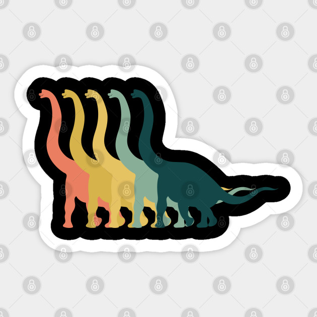 Dinosaur - Brontosaurus - Dinosaur - Sticker