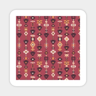 American Aztec Boho Tribal Magnet