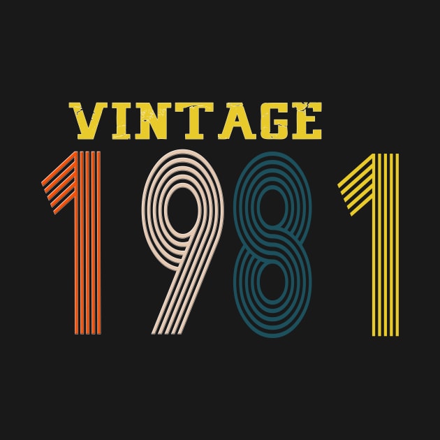 1981 vintage year retro by Yoda