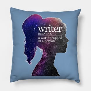 Writer: A World Trapped in a Person Pillow