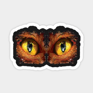 monster, werewolf mask, mythical legendary creature Magnet