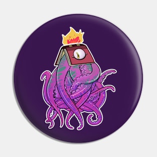 Booktopus Pin