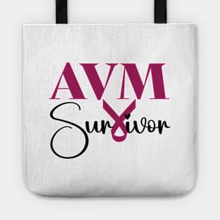 AVM Survivor - arteriovenous malformation Tote